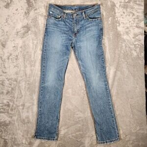 Levi's 511 Jeans Men's 32X30 (Tag‎ 30X30) Blue Skinny Denim Distressed